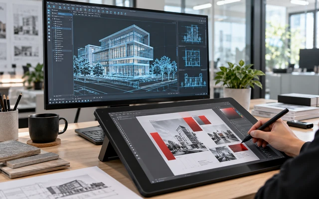 Thiết kế đồ họa và mô hình kiến trúc với Adobe và Autodesk