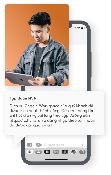 Minh họa giải pháp SMS Brandname