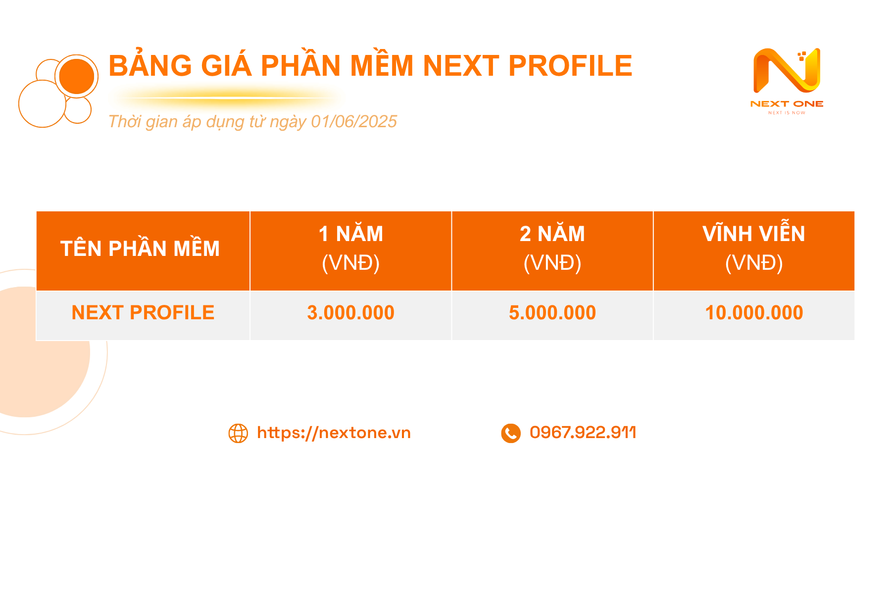 Bảng giá phần mềm nuôi acc facebook Next Profile