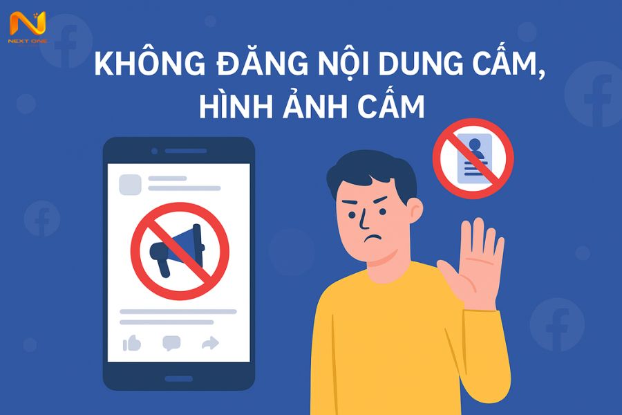 Không đăng nội dung hình ảnh bị cấm