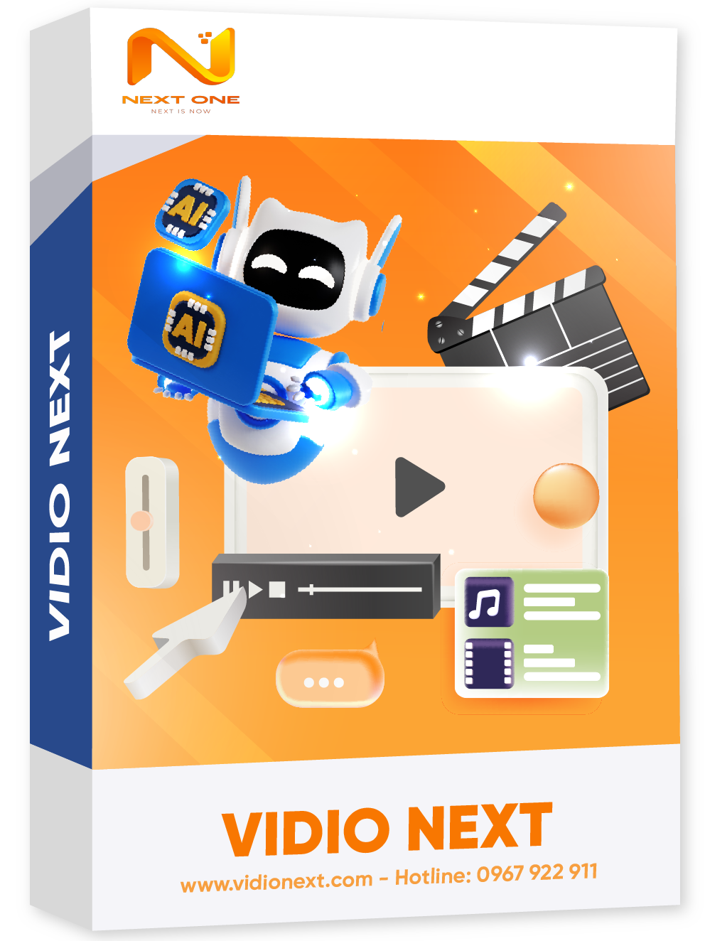 Vidio Next – Phần Mềm Tạo Video AI Chuyên Nghiệp