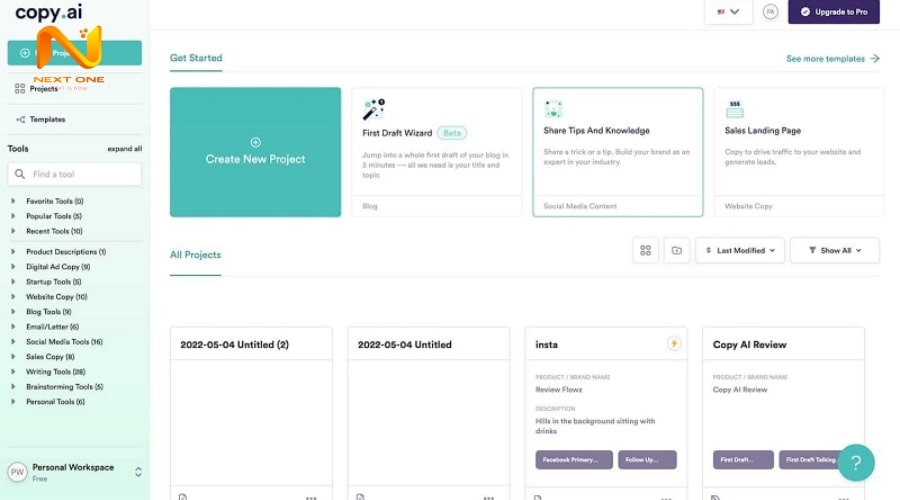 Hướng dẫn cách sử dụng Copy AI
