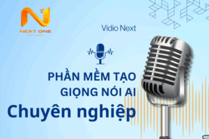 Phần mềm tạo giọng nói AI - VidioNext