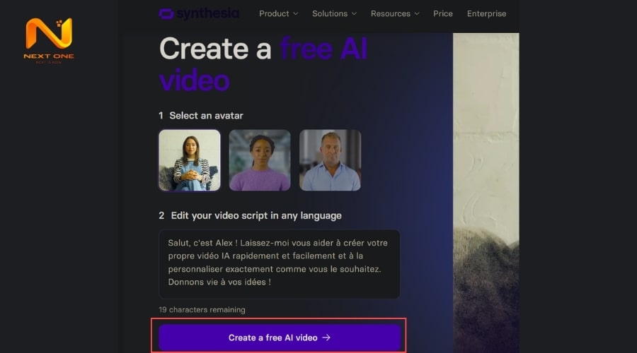 Hướng dẫn cách sử dụng Synthesia AI trên máy tính đơn giản