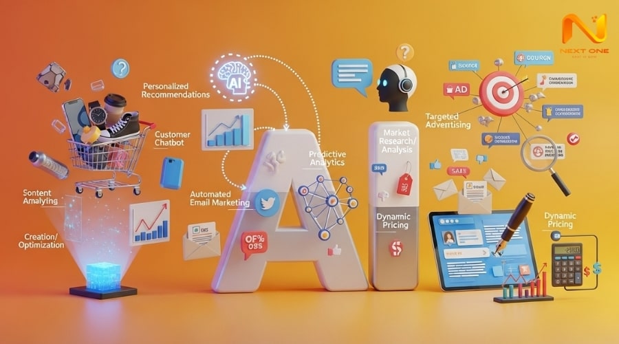 Các ứng dụng phổ biến của AI trong Marketing