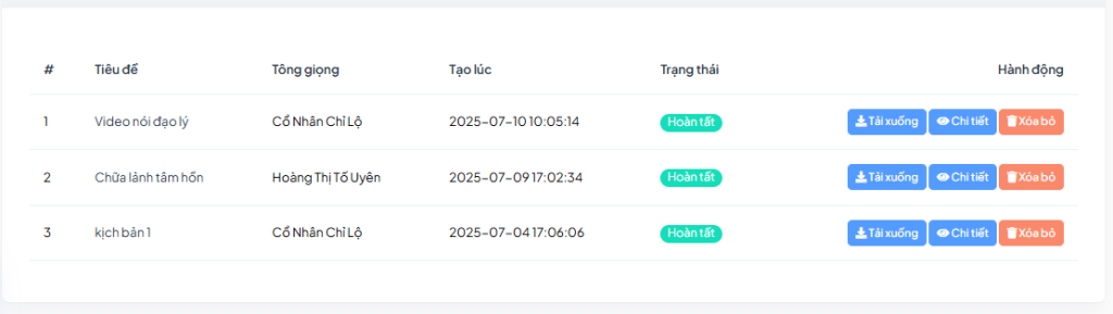 Hướng dẫn kiểm tra lịch sử hoạt động trên Vidio Next 4 
