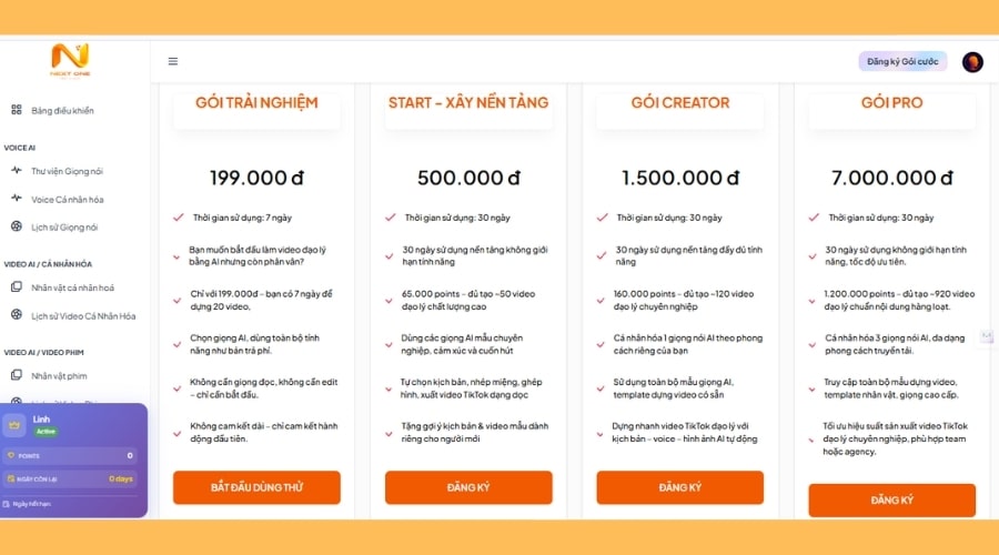 Hướng dẫn tạo video AI từ văn bản bằng Vidio Next