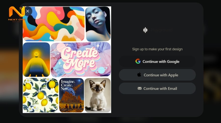 Hướng dẫn cách đăng ký Playground AI