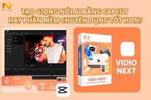 Tạo giọng nói ai bằng capcut