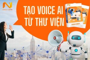 Tạo voice AI nhanh từ thư viện có sẵn trong Vidio Next