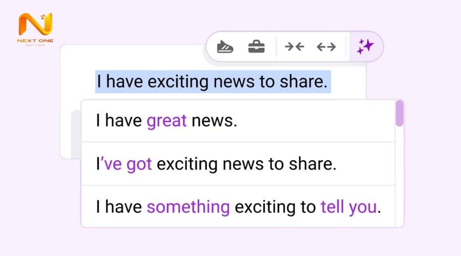 Những tính năng nổi bật của Wordtune