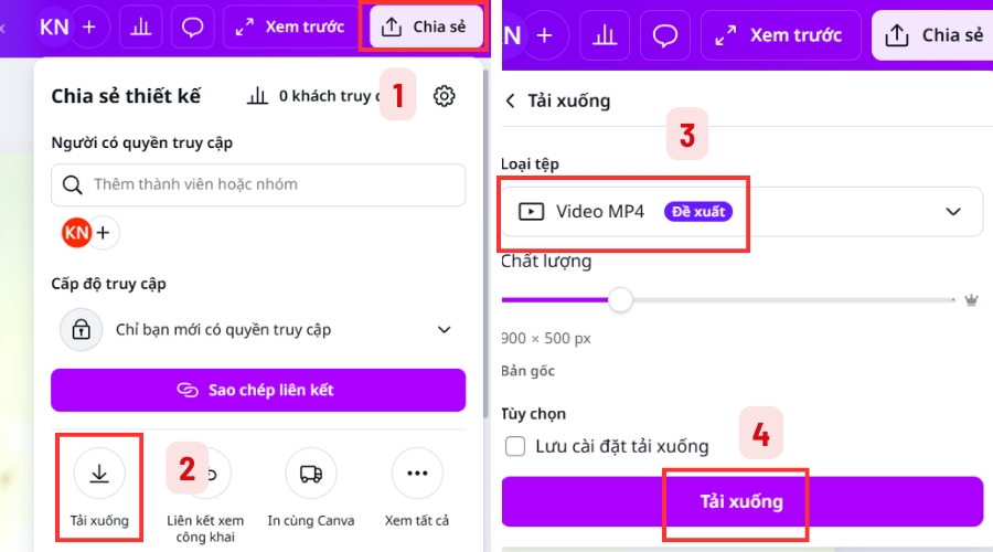 cách tạo video AI bằng Canva